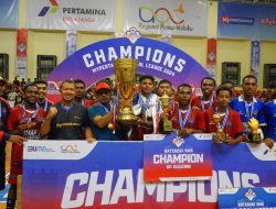 Pertamina Patra Niaga Regional Papua Maluku Sosialisasikan Aplikasi MyPertamina Melalui Kompetisi Futsal Sekolah