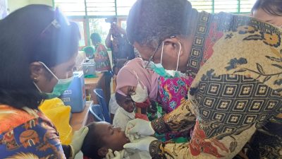 Kejar Capaian Presentase Nasional, Pemkab Jayawijaya Terus Galakan PIN Polio