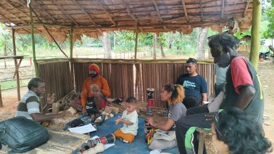 Papua Paradise Center Siapkan Empat Buku Saku Bahasa Suku Kanum di Perbatasan RI-Papua Nugini