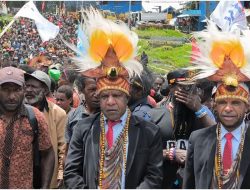 Empat Balon Bupati dan Wakil Bupati Puncak Resmi Daftar di KPUD Puncak