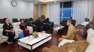 PJ Gubernur Papua Ramses Limbong Terima Audiensi KPID Papua