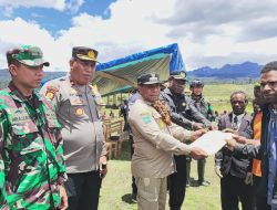Pembangunan Gulog BNPB di Agandagume Puncak, Papua Tengah Capai 40%  