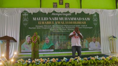 Peringati Maulid Nabi Muhammad SAW, Maximus-Peggi Serukan Persatuan dan Kebersamaan dalam Keragaman