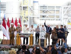 Presiden Joko Widodo Resmikan Smelter PT Freeport Indonesia di Gresik
