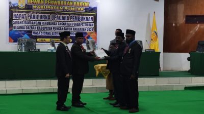 DPRD Puncak Gelar Sidang Penetapan APBD Perubahan 2024