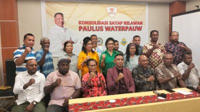 Belum Ada Pernyataan Resmi Paulus Waterpauw Mendukung Salah-Satu Paslon