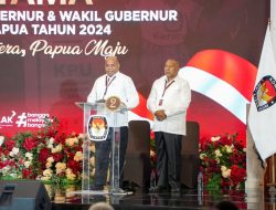 KPU Papua Bacakan Perolehan Suara Mari-Yo, Lebih Unggul dari BTM-YB