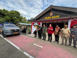 Kolaborasi Pemprov Papua Tengah, Pemkab Nabire, TNI-Polri Luncurkan Pos Kamtibmas Jelang Pilkada