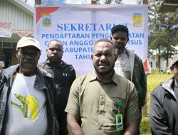 Pansel Buka Sekretariat Perekrutan Anggota DPRK Kabupaten Puncak di Kantor Kesbangpol