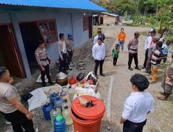 Lagi, Polres Jayawijaya Amankan Ribuan Liter Miras Lokal di Wamena
