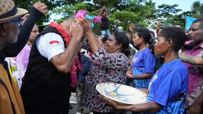 Kampanye Terbatas di Supiori dan Biak, MARI-YO  Janji Rekrut Anak Papua jadi ASN