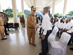 100 Tenaga Kontrak Ikuti Diklatsar Satpol PP, Ini Pesan Penjabat Gubernur Anwar Damanik