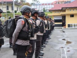 OMPC II 2024 Polda Papua Kawal Kampanye Akbar di Papua Pegunungan