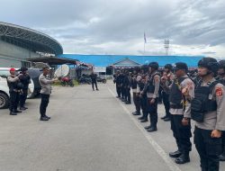 Tiba di Wamena, 45 Personil BKO Polda Papua Siap Amankan Pilkada Serentak