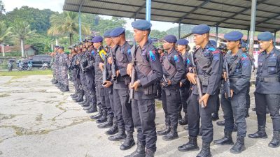 Dibantu BKO Brimob Polri, Polresta Jayapura Kota Siap Amankan 575 TPS