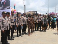Polda Papua Terjunkan 300 Personel Kawal Kampanye Akbar di Papua Selatan