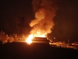 KKB Bakar Bangunan Sekolah di Sinak