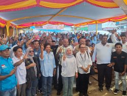 Kampanye Terbatas MARI-YO di Bonggo Sarmi, Ratusan Warga Hadir Ingin Ketemu Langsung