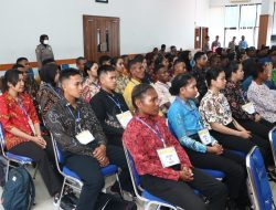 Polda Papua Gelar Pengambilan Sumpah dan Penandatanganan Pakta Integritas Penerimaan Bakomsus