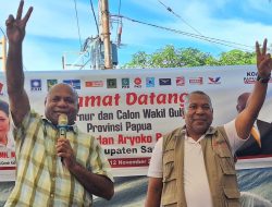 MARI-YO Masih Pimpin Perolehan Suara Pilkada Papua 2024