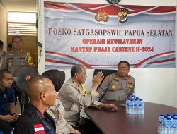 Sukseskan Pilkada Serentak, Wakapolda Papua Kunker ke Merauke