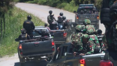 Patroli Gabungan Skala Besar TNI/Polri di Lanny Jaya, Pastikan Situasi  Kondusif Jelang Pilkada