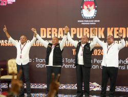 Debat ke II Pilgub Papua: MARI-YO Beberkan Konsep Layanan Mobile
