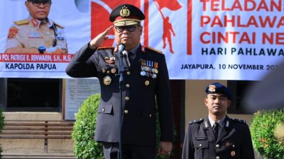 Hari Pahlawan, Wakapolda Papua: Mari Bersyukur dengan Dilahirkan Banyak Sosok Pahlawan
