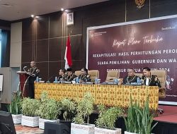 KPU Provinsi Papua Skorsing Rapat Pleno, Tunggu Rekapitulasi Kabupaten/Kota