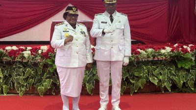 Pesan PJ Gubernur Ribka Haluk kepada PJ Bupati Intan Jaya Zhakarias F Marey