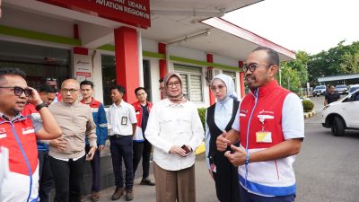 Dirut Pertamina dan Kepala BPH Migas Tinjau Kesiapan Aviation Fuel Terminal Pattimura Ambon