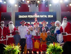 Pemprov Papua Tengah Gelar Natal Bersama, Ini Pesan Penting PJ Gubernur Anwar H. Damanik