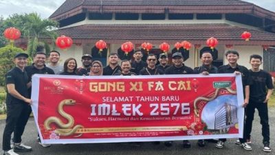 Jelang Imlek, Hotel Suni Abepura CSR ke Vihara