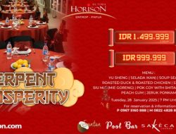 NIKMATI Chinese New Year Dinner ‘Serpent Prosperity’, Yuk Reservasi Sekarang