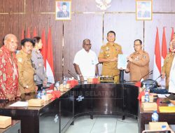 PJ Gubernur Rudy Sufahriadi Terima Hasil Seleksi  DPR Papua Selatan Mekanisme Pengangkatan