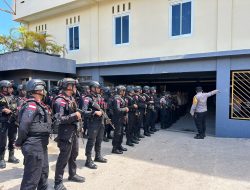 130 Personel Amankan Rapat Pleno Penetapan Paslon Bupati dan Wakil Bupati Terpilih Jayawijaya