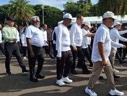 Gubernur dan Wakil Gubernur Papua Selatan Mengikuti Gladi Persiapan Pelantikan