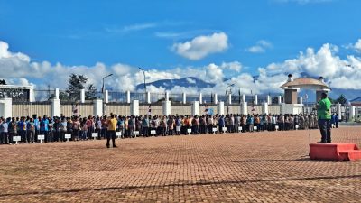 Pimpin Apel Perdana, Atenius Murip Tekankan Kedisiplinan ASN