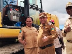 Bupati Spei Bidana Tinjau Lokasi Pembangunan Fasilitas Cabor dan Seni Budaya