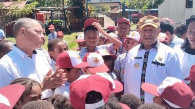 Bupati Spei Bidana Kunjungi SD Vincesius Mabilabol, Terjemahkan Visi Sehat dan Cerdas