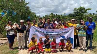 Menoken di Wilayah Budaya Animha: Aksi Tanam 655 Bibit Pohon Warnai Hari Bumi Sedunia 2025