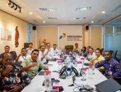 Pertamina Patra Niaga Regional Papua Maluku dan Komisi II DPRK Sarmi Bahas Distribusi BBM