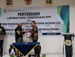 Pemkab Puncak Raih WTP Enam Kali Berturut-Turut, Bupati: Ini Hasil Kerja Kolektif