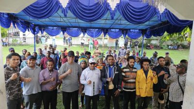 Bupati Pegubin Kunjungi Mahasiswa di Manokwari, Tegaskan Komitmen Pendidikan dan Infrastruktur