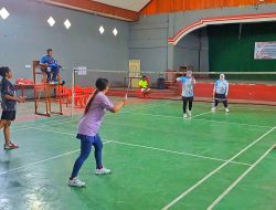 Meriahkan HUT-80 RI, Pemda Jayawijaya Gelar Turnamen Badminton Ganda Putra-Putri