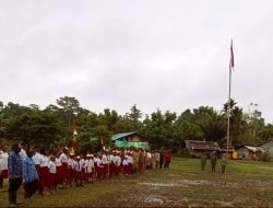 Perayaan HUT-80 RI di Distrik Awinbon Pegubin, Berlangsung Sederhana namun Hikmat