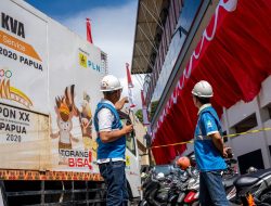 Rangkaian Peringatan HUT RI di Tanah Papua Khidmat dan Meriah dengan Listrik Andal PLN