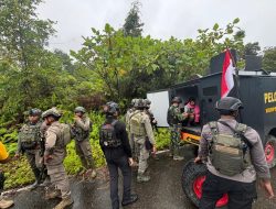 Satgas Damai Cartenz Evakuasi Empat Pekerja Tambang Selamat Usai Serangan KKB di Yahukimo