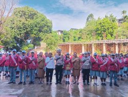 Edukasi Pelajar Pentingnya Tertib Berlalu Lintas, Polresta Kota Jayapura Gelar Police Go To School