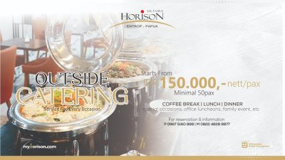 Horison Ultima Entrop Papua Hadirkan Layanan Outside Catering di Jayapura